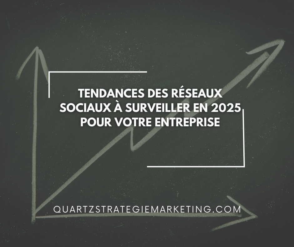 Tendances des réseaux sociaux à surveiller en 2025 pour votre entreprise