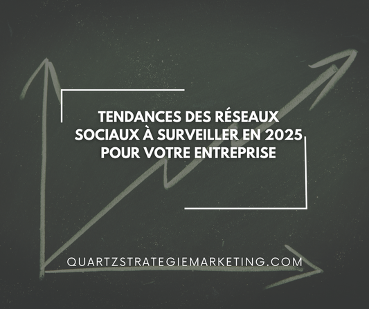 Tendances des réseaux sociaux à surveiller en 2025 pour votre entreprise