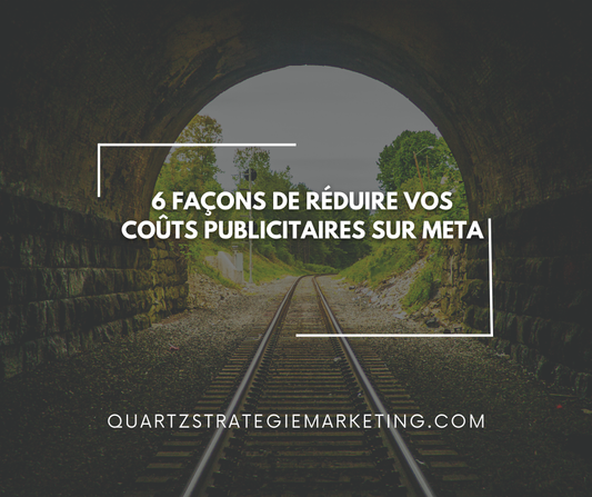 6 façons de réduire vos coûts publicitaires sur Meta