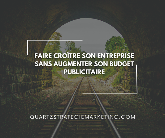 Faire croître son entreprise sans augmenter son budget publicitaire